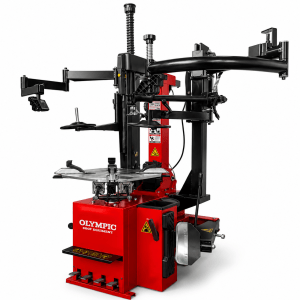 Olympic T650 tire changer with assist equipment