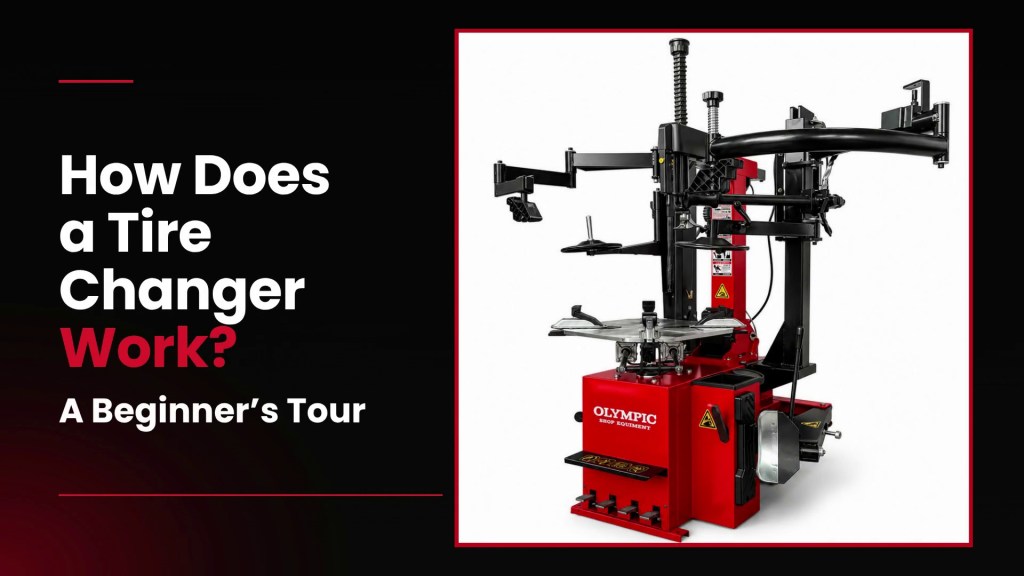 Olympic T650 tire changer: beginner’s educational tour