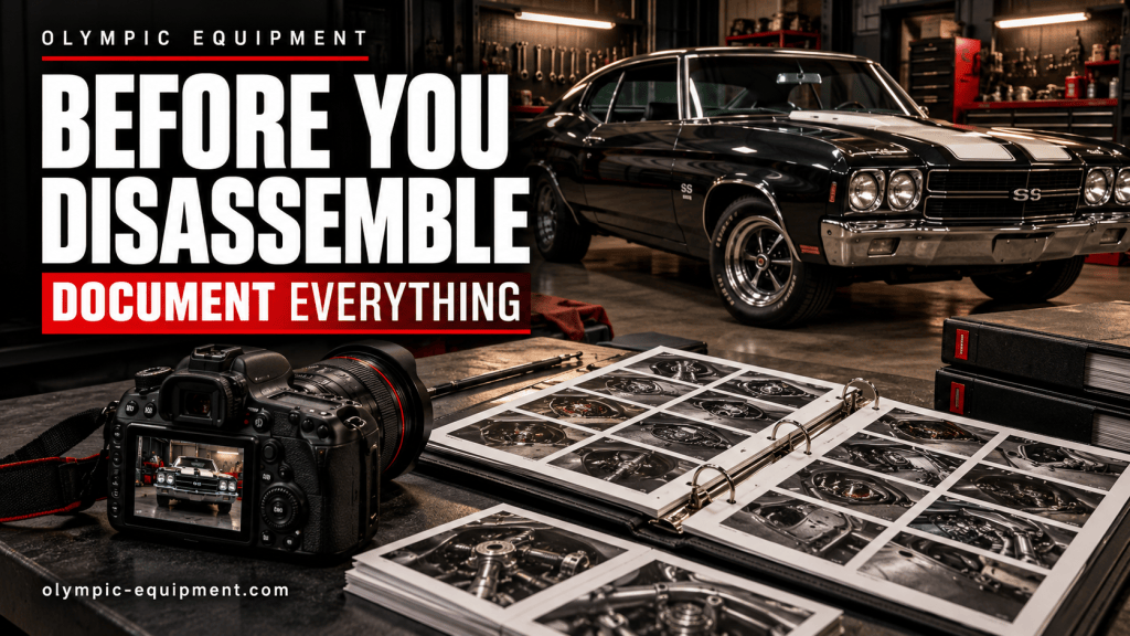 Olympic Equipment educational video cover: How Does a Lift Help You Document a Restoration Before Work Begins?