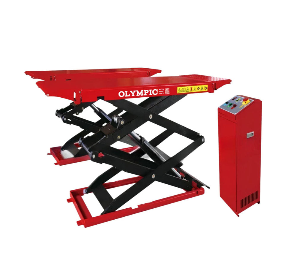 Olympic full-rise scissor lift product photograph